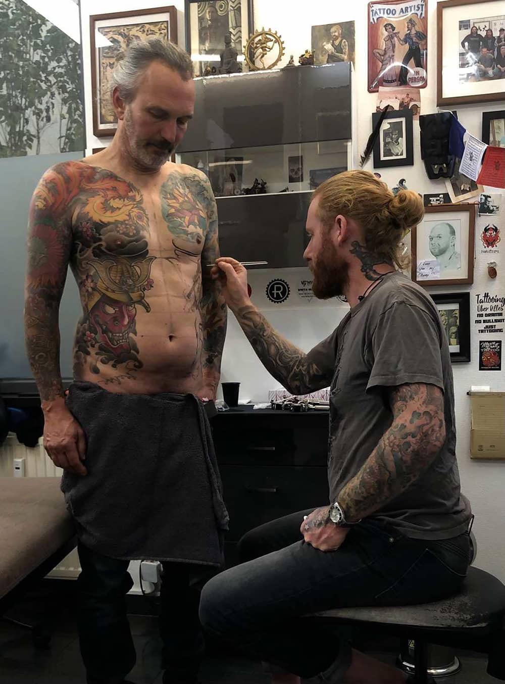 Andy Vanhellsink Artists Okanagan Tattoo Show