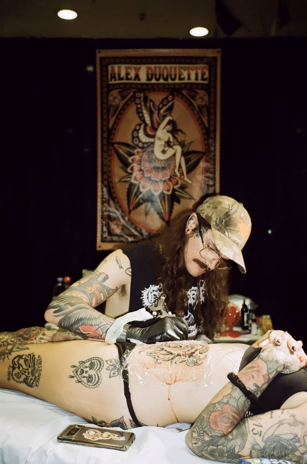 Alex Duquette Artist Okanagan Tattoo Show 2026