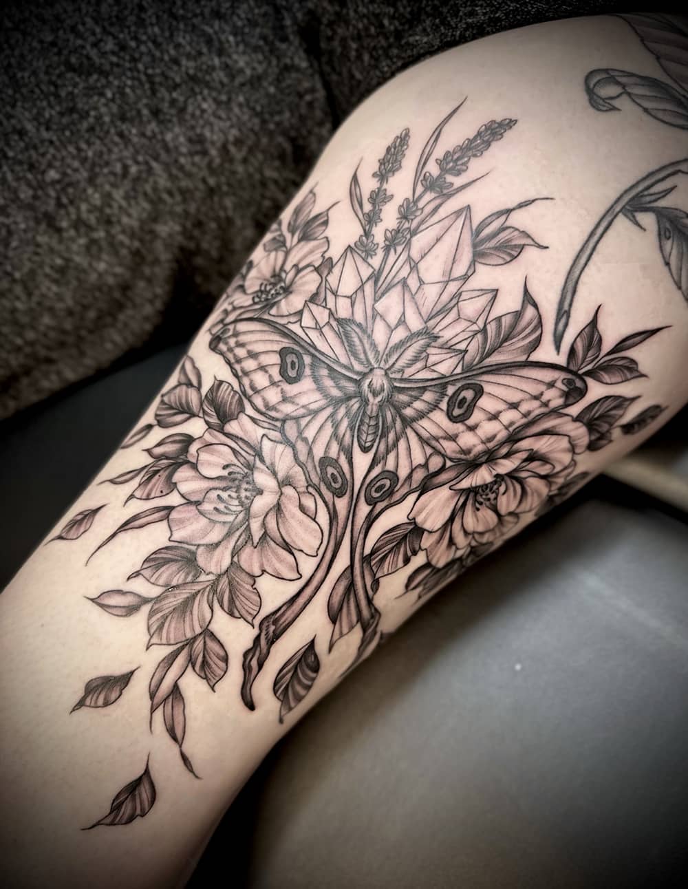 Ally Scribbles Artists Okanagan Tattoo Show Tattoo