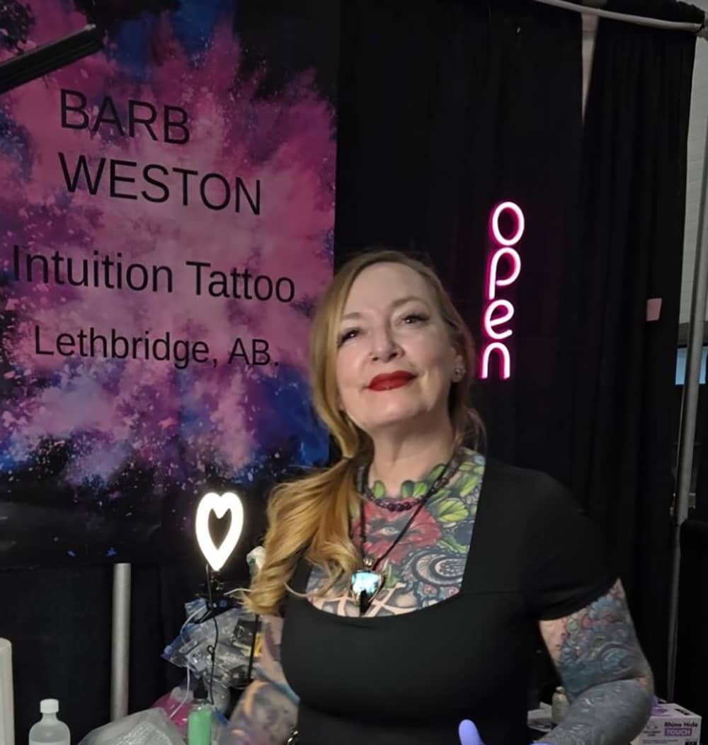 Barb Weston Artists Okanagan Tattoo Show