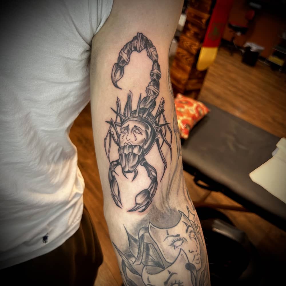 Brandon Bandiera Artists Okanagan Tattoo Show Tattoo