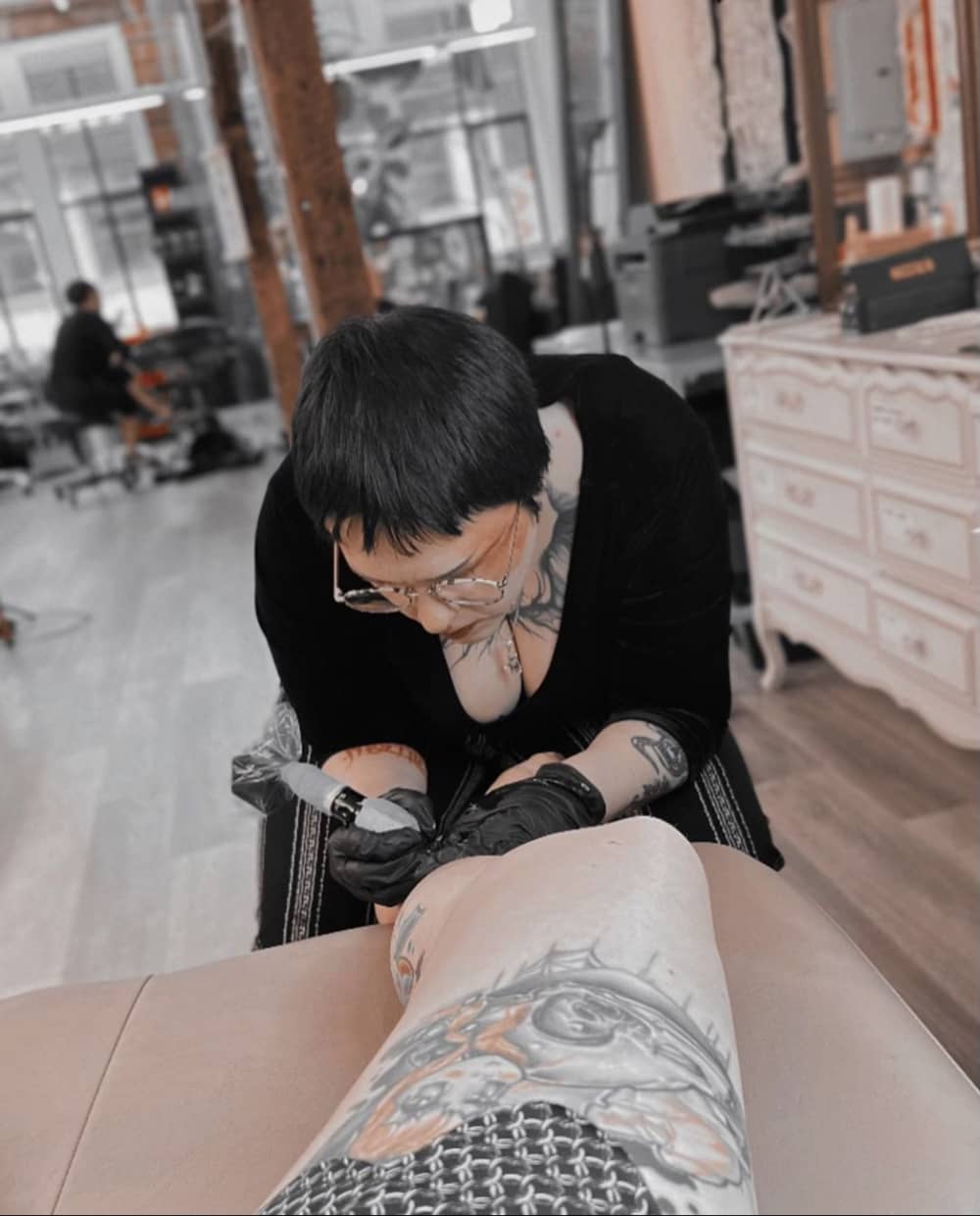 Diablo Dagger Artists Okanagan Tattoo Show Tattoo