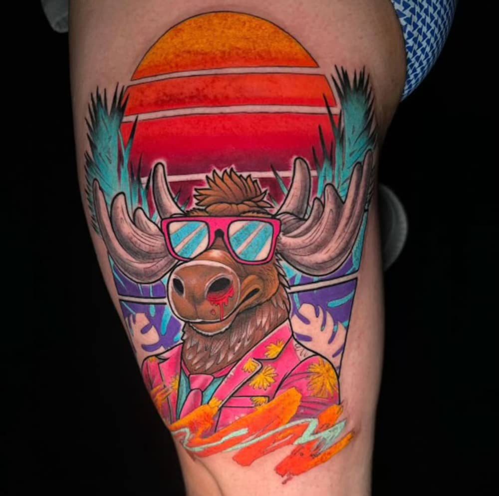 Connor Garrity Artists Okanagan Tattoo Show Tattoo