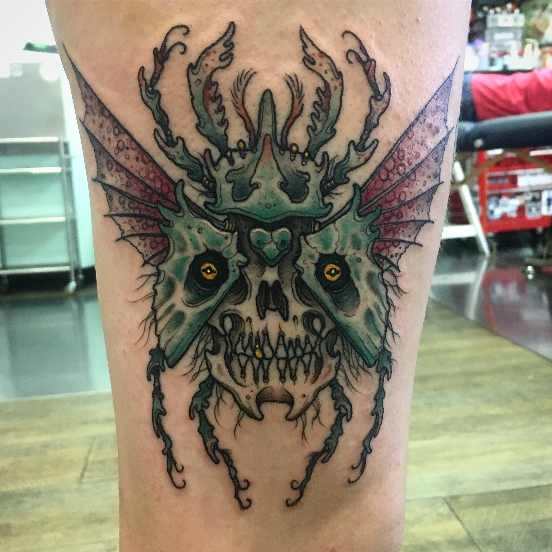 Dan Cameron tattoo 2019 Okanagan Tattoo Show & Brewfest Artist