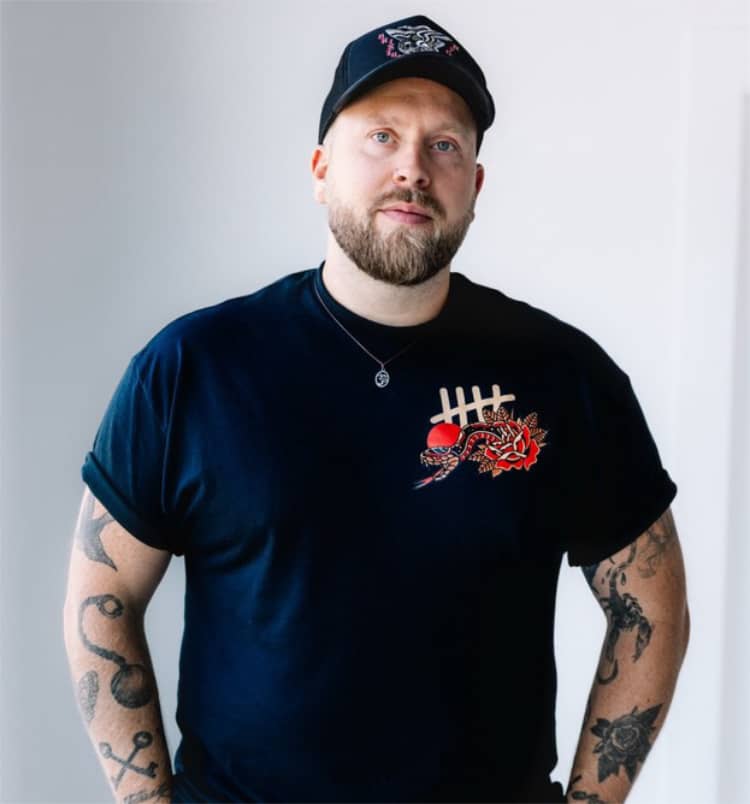 Dan Cariou Artist Okanagan Tattoo Show 2026