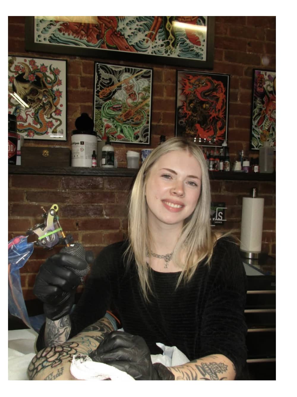 Emma Thompson Artist Okanagan Tattoo Show 2026