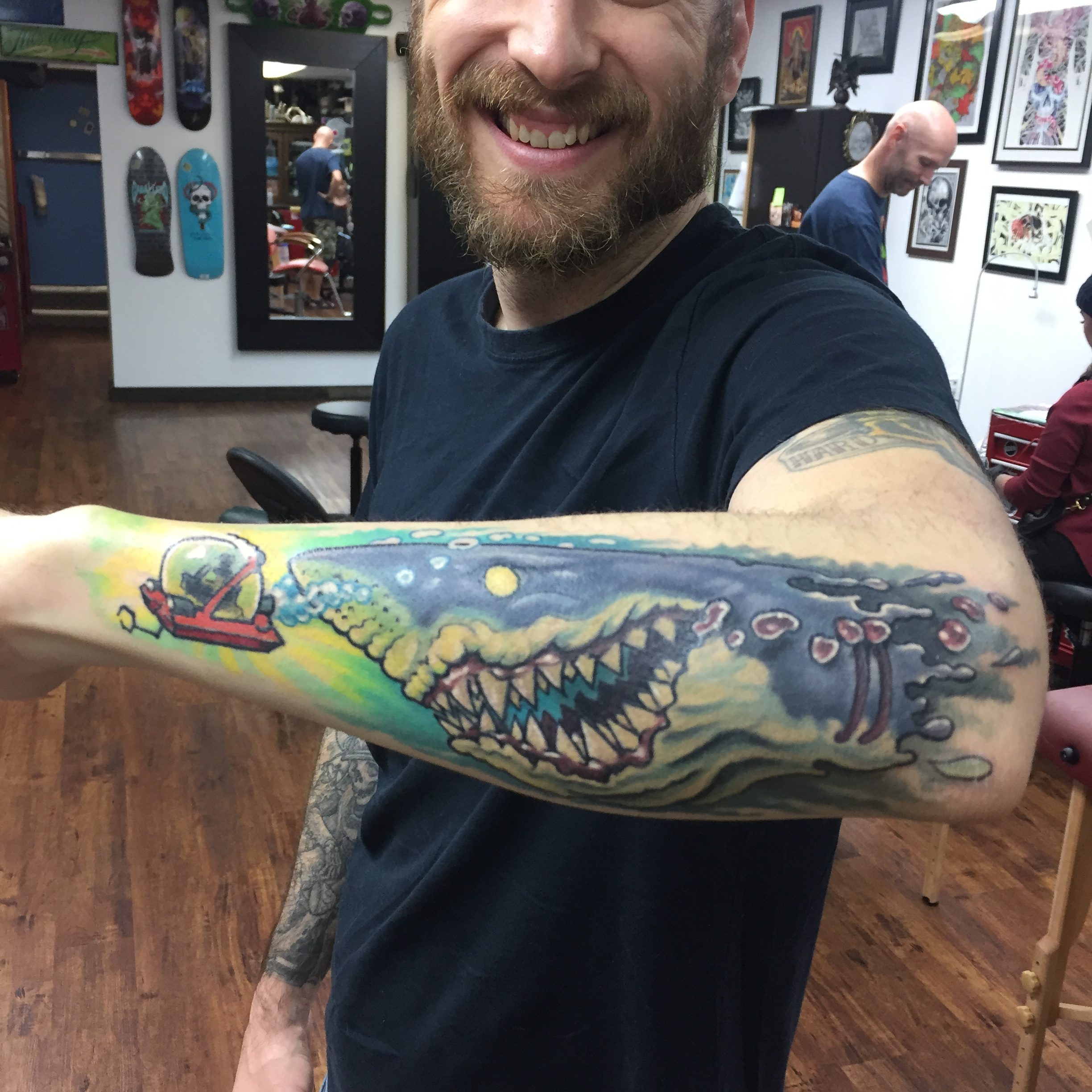 Jason Wainwright Tattoo 2019 Okanagan Tattoo Show & Brewfest Artist