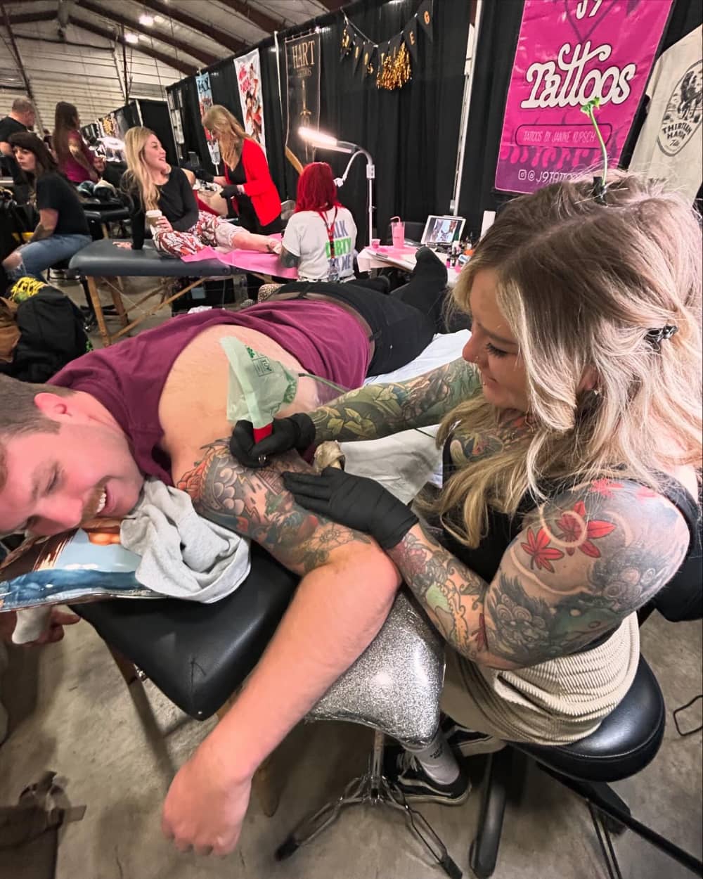 KC Wladichuk Artist Okanagan Tattoo Show 2026