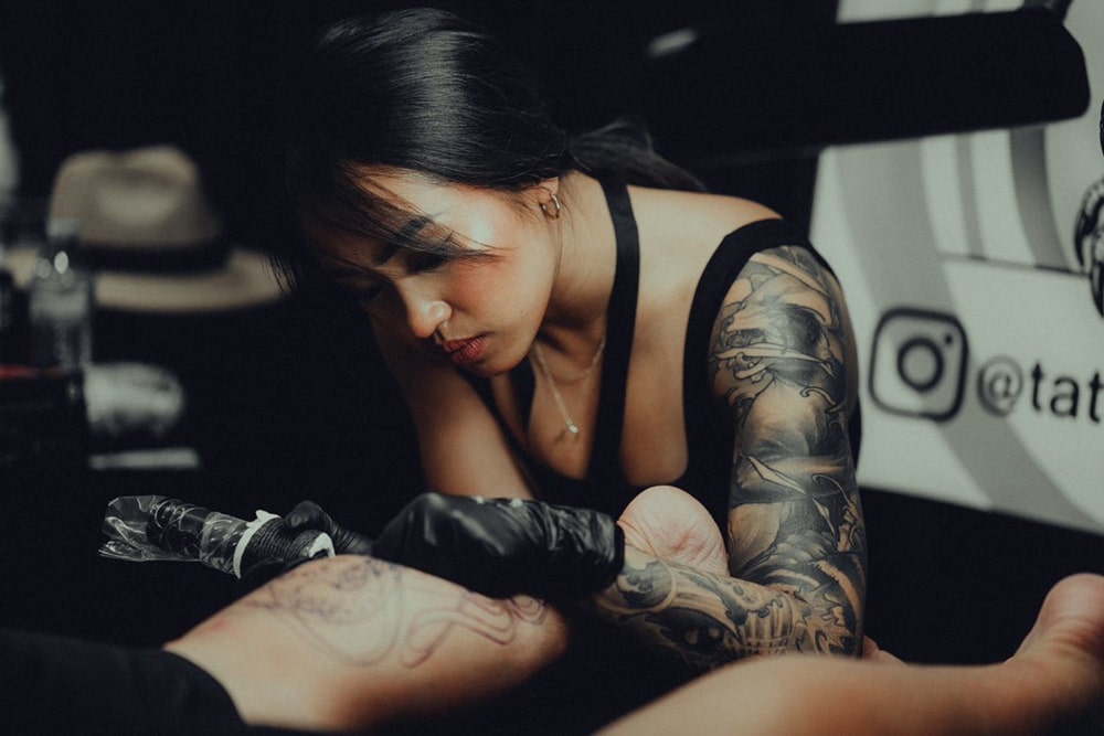 Kim Ja Okanagan Tattoo Show