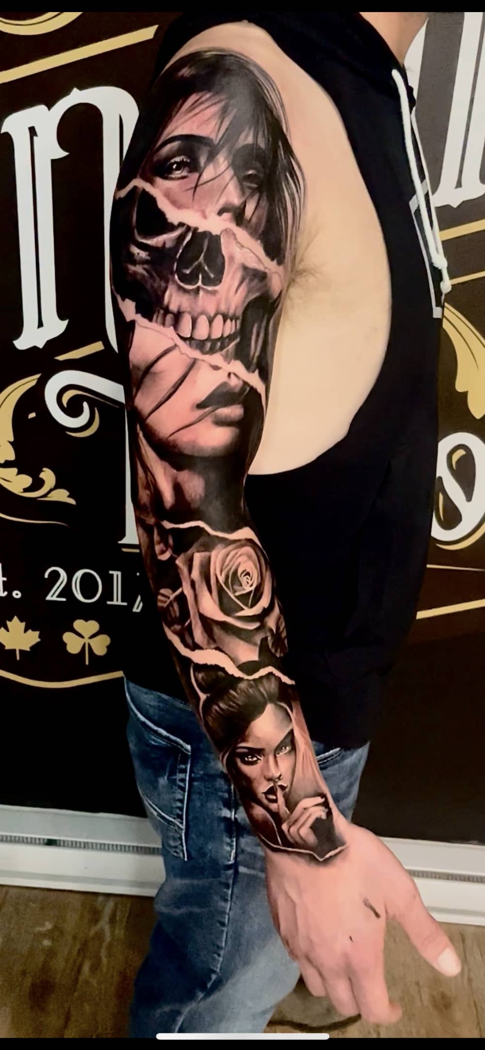 Lee Guerrine Artist Okanagan Tattoo Show 2026