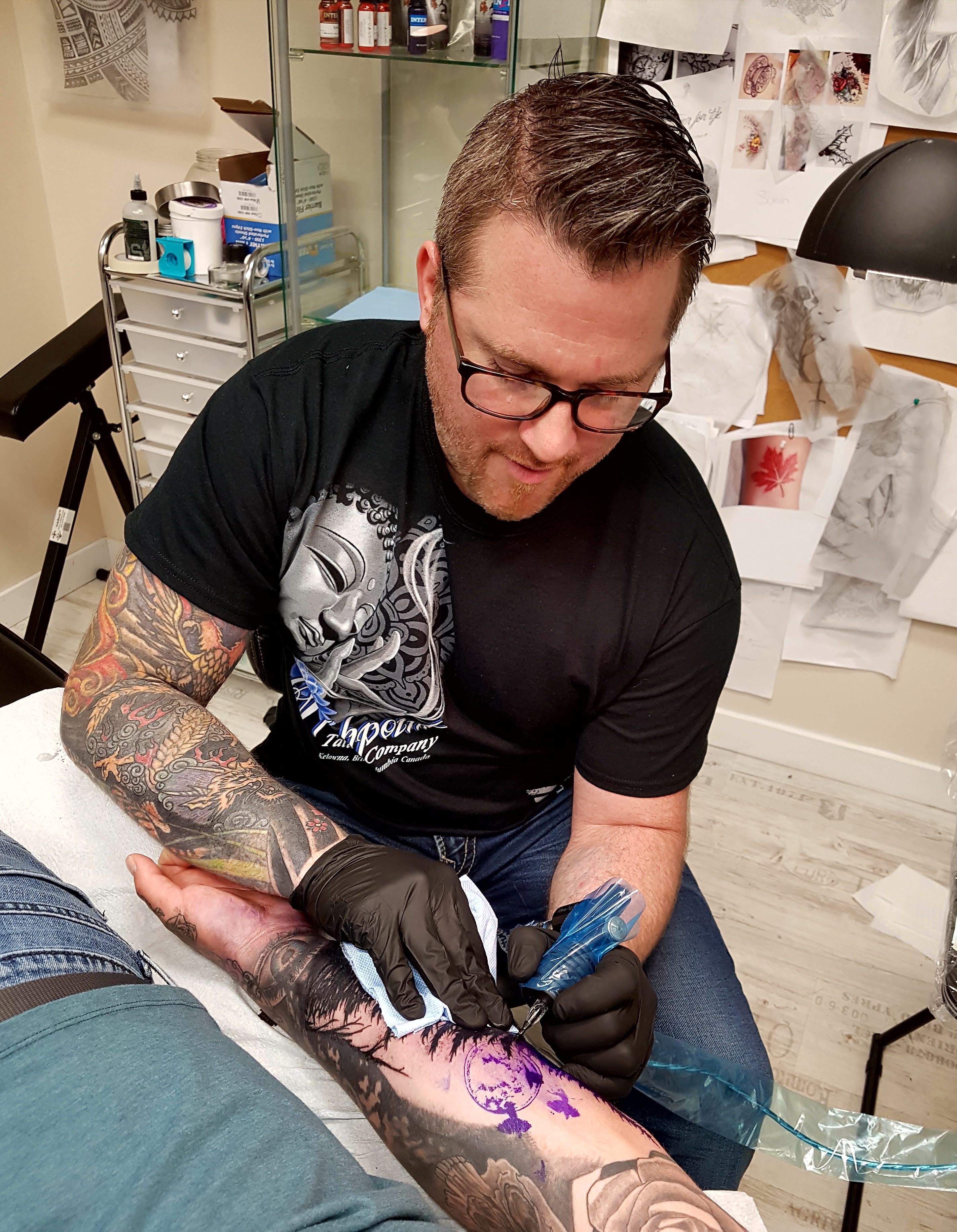 Mark Beaulieu 2019 Okanagan Tattoo Show & Brewfest Artist