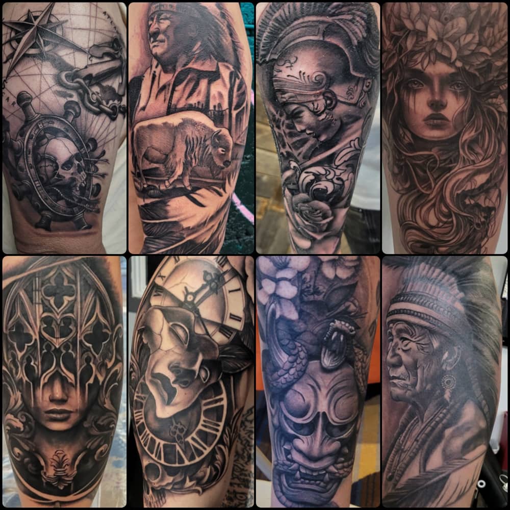 Ryan Scarpino Artists Okanagan Tattoo Show